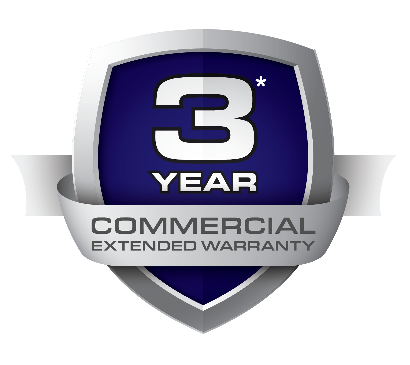 3 Year Commercial Warranty