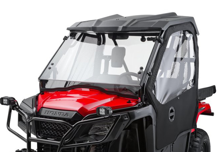 Full Poly Tip-Out Hard Coat Windscreen