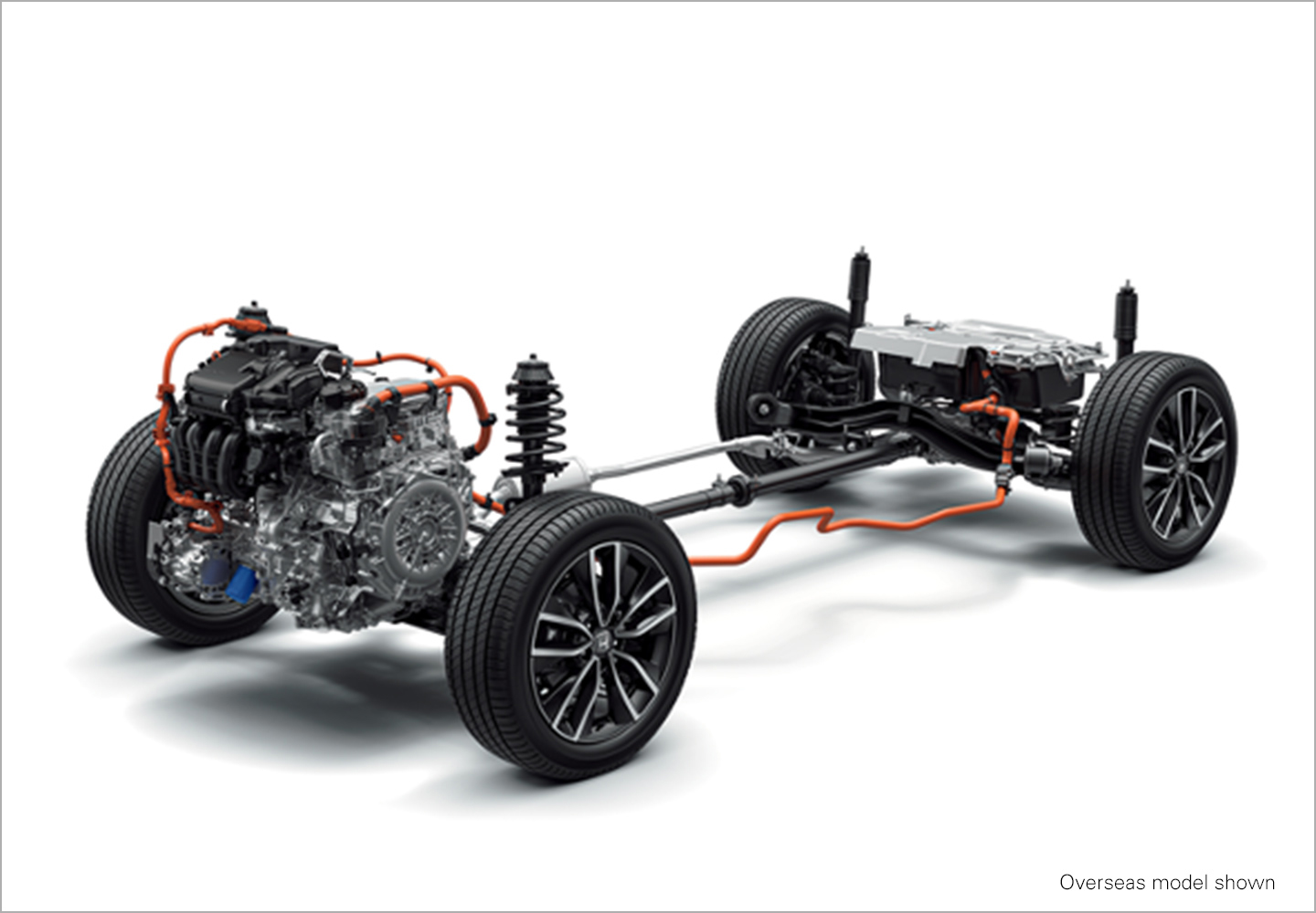 25YM HR-V Hybrid Powertrain