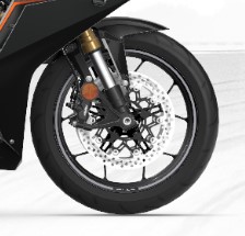 Wheel Sticker Set (Silver)