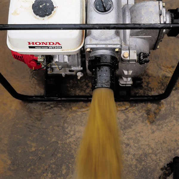 Our biggest trash pump