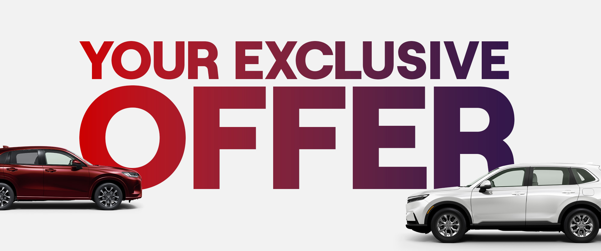 Your Exclusive Offer Website Banner Image