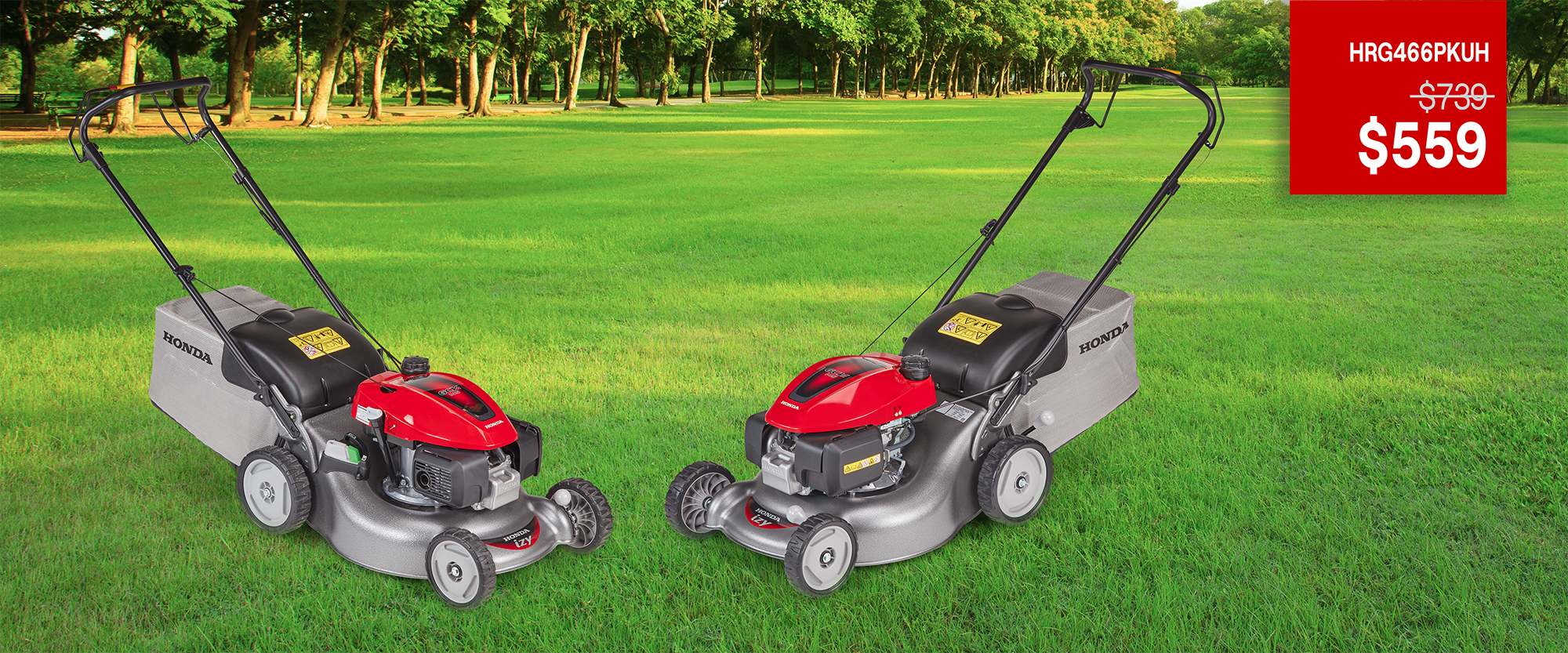 Honda discount petrol mower