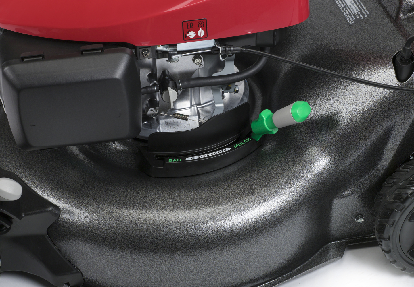 Honda's 3-in-1 system with Clip Director®