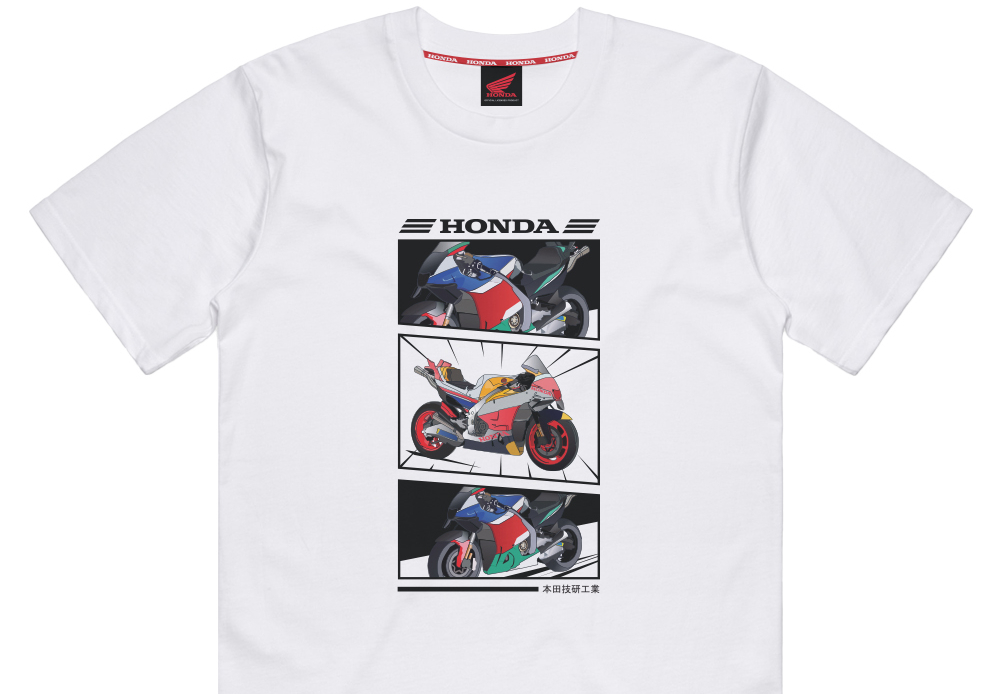 Honda Manga Graphic White T-Shirt
