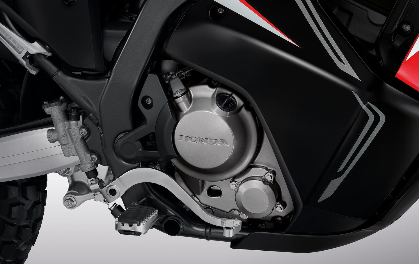 Larger more powerful engine