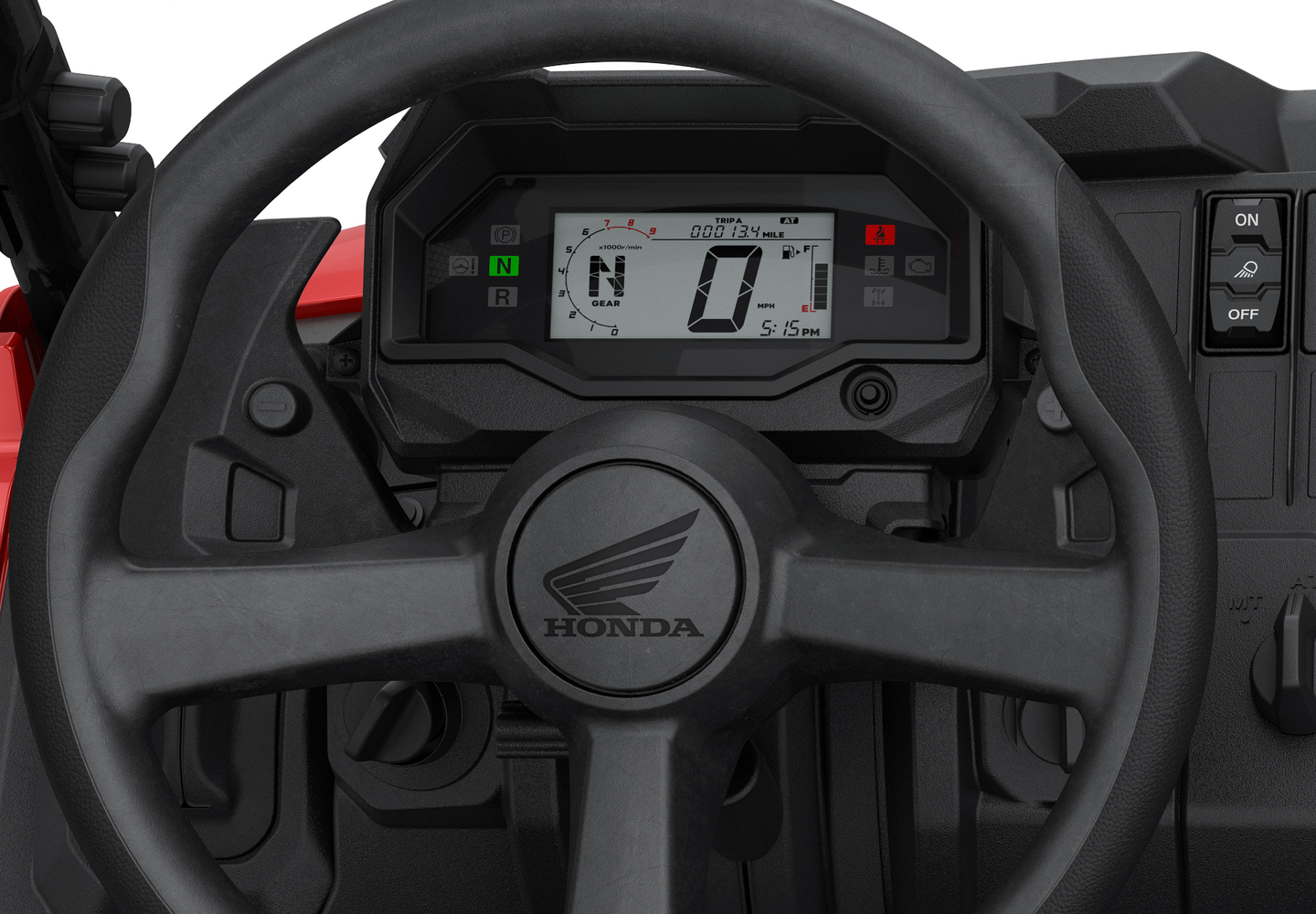 Honda Pioneer 700 - Digital display