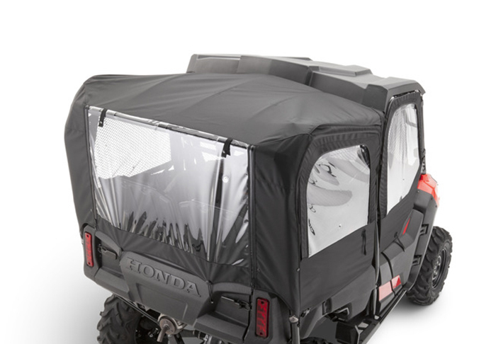 Fabric Roof Rear Panel Rear Section 4P    