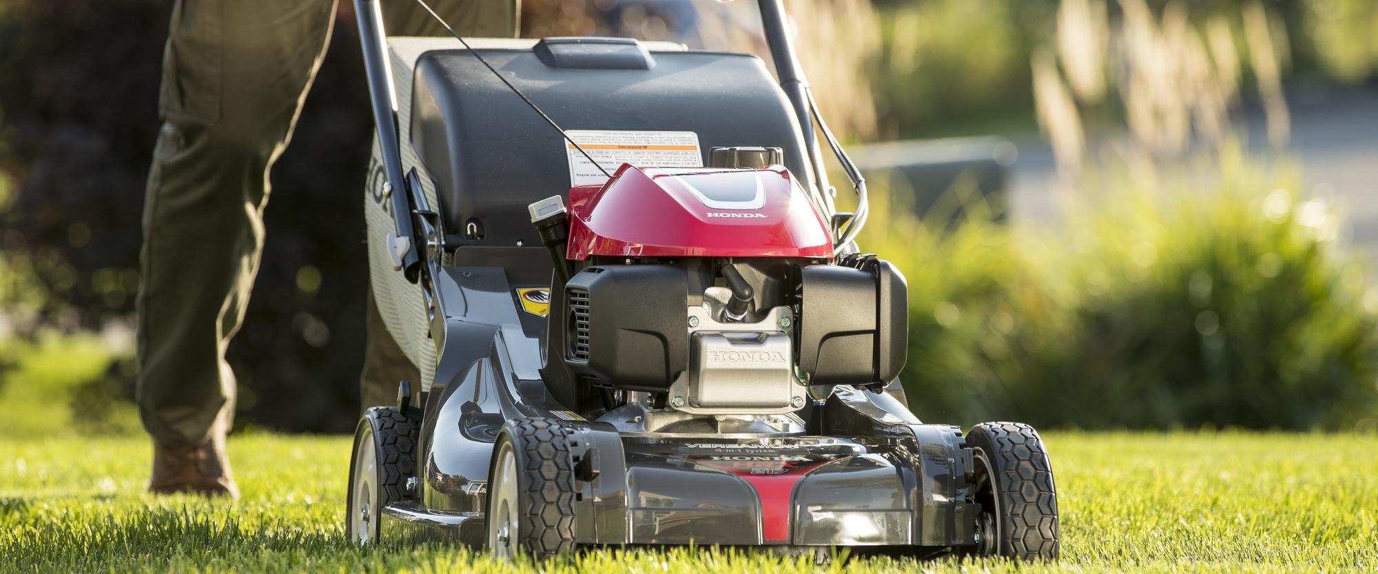 Honda hrx series walk deals behind lawn mower hrx217k6hya