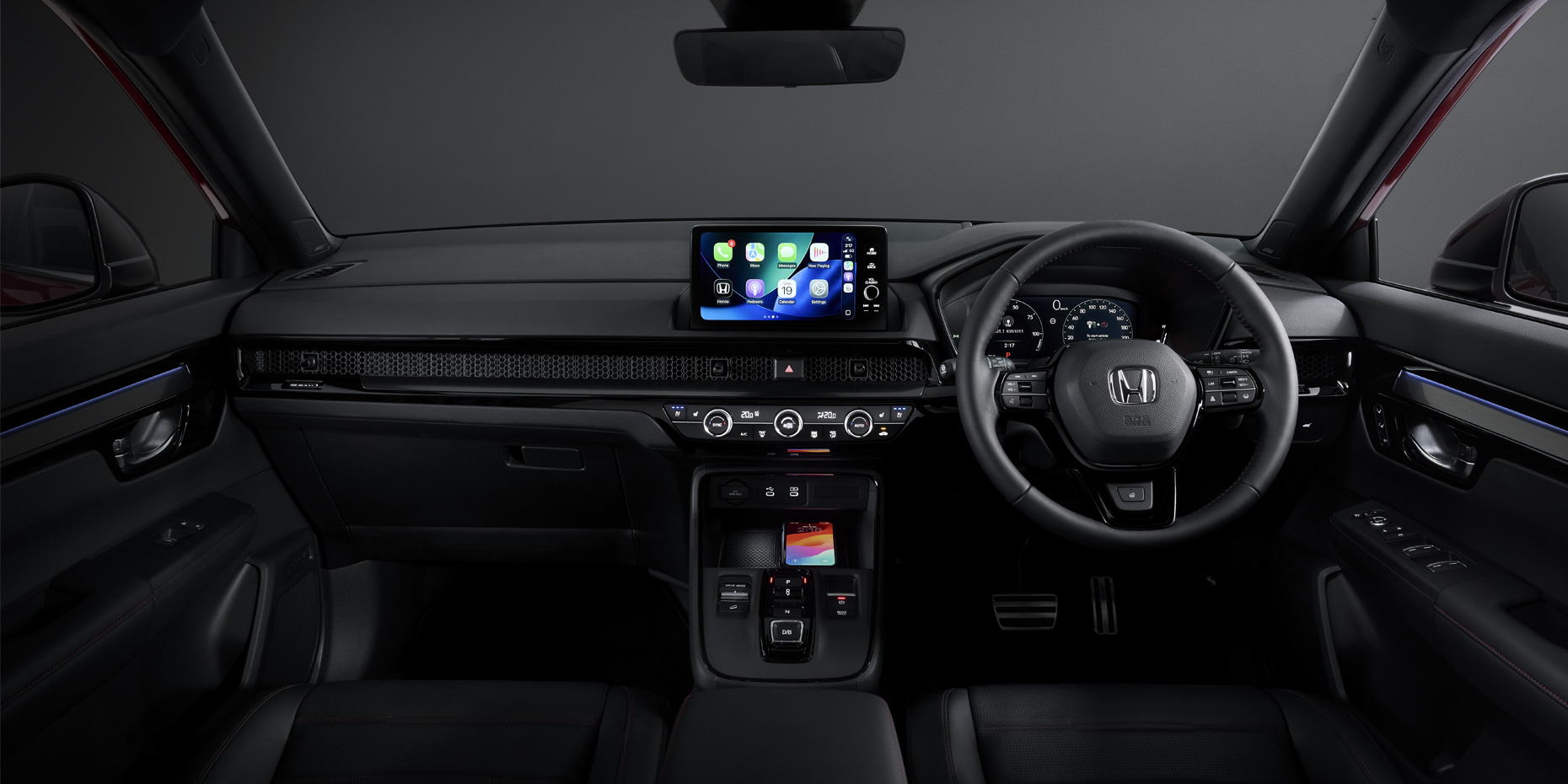 CR-V, Blazing Red, interior