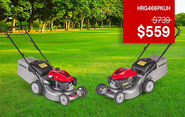 Honda deals mower models