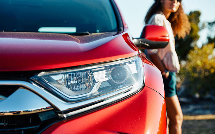 CR-V design led headlights