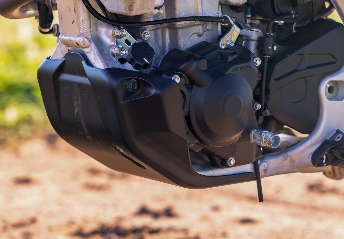 Factory Equipped Skid plate