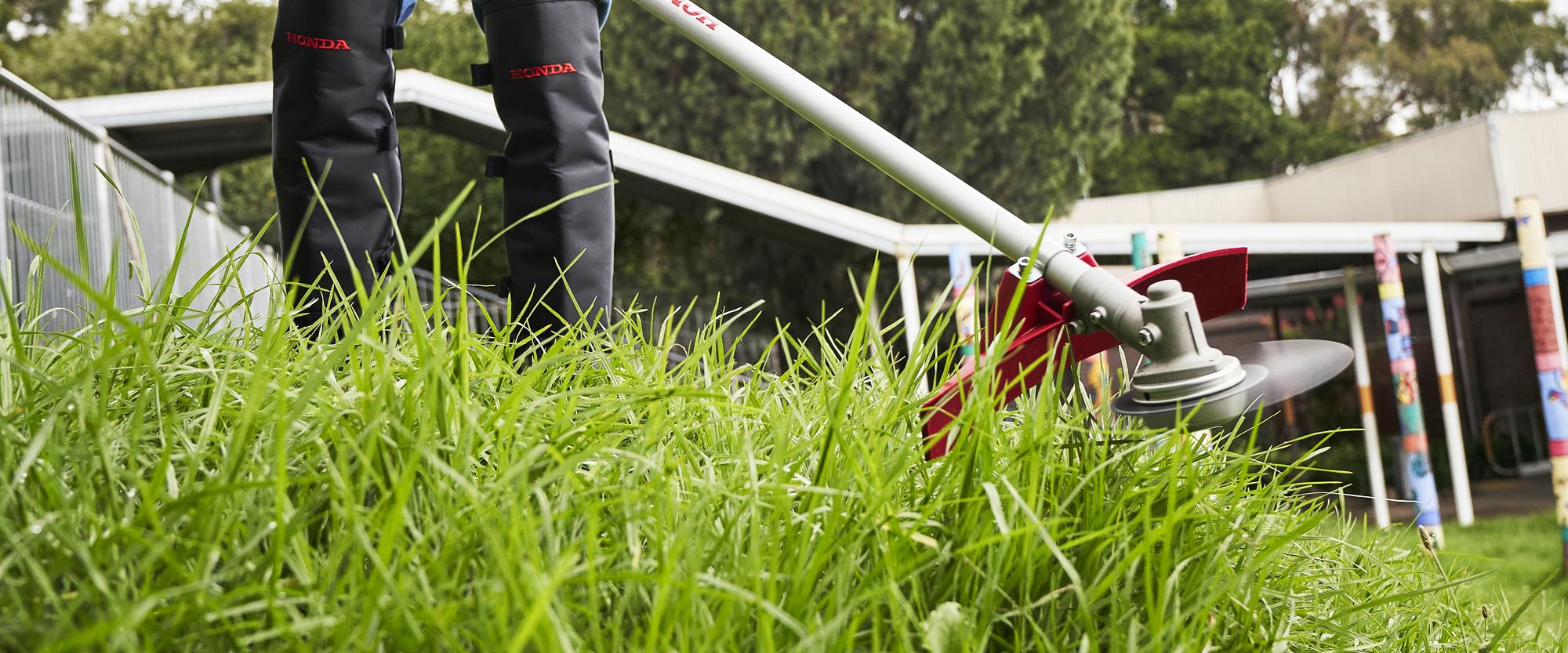 Honda petrol discount grass cutting machine