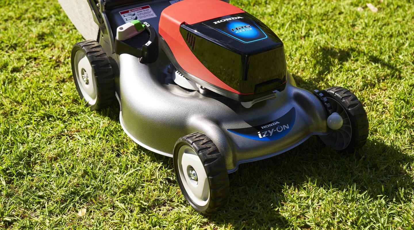 Honda battery powered mower sale