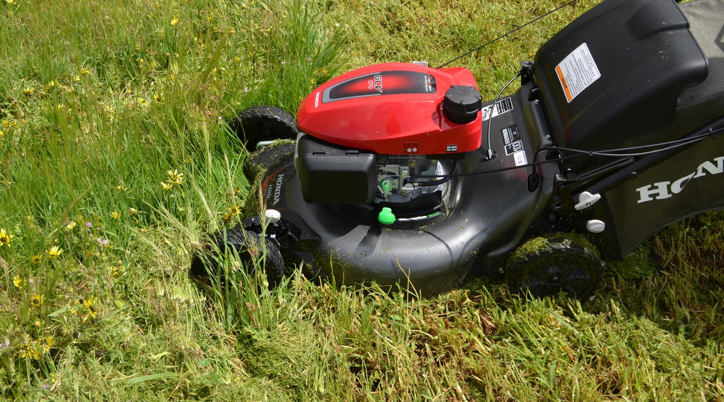 Honda push deals mower hrn216vka