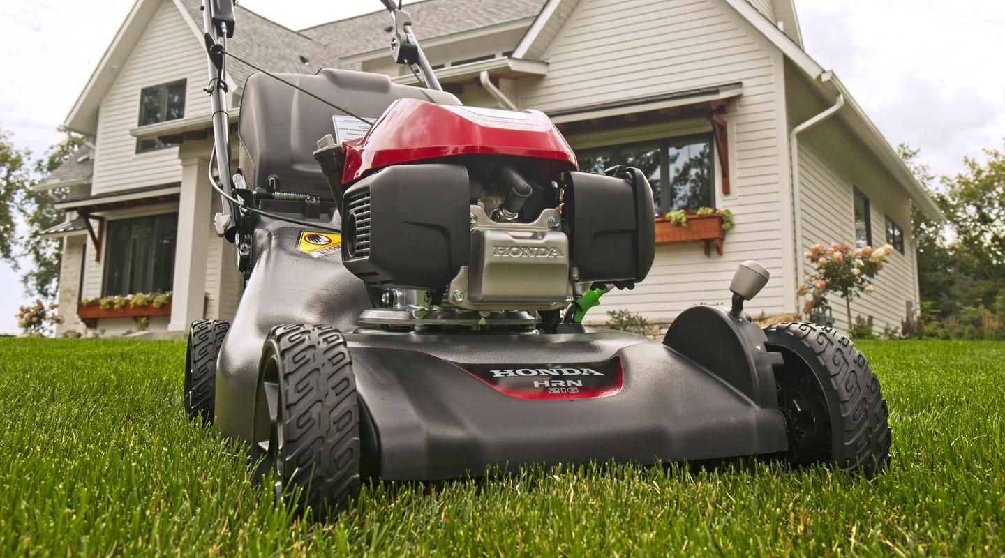 Honda hrn216 lawn discount mower