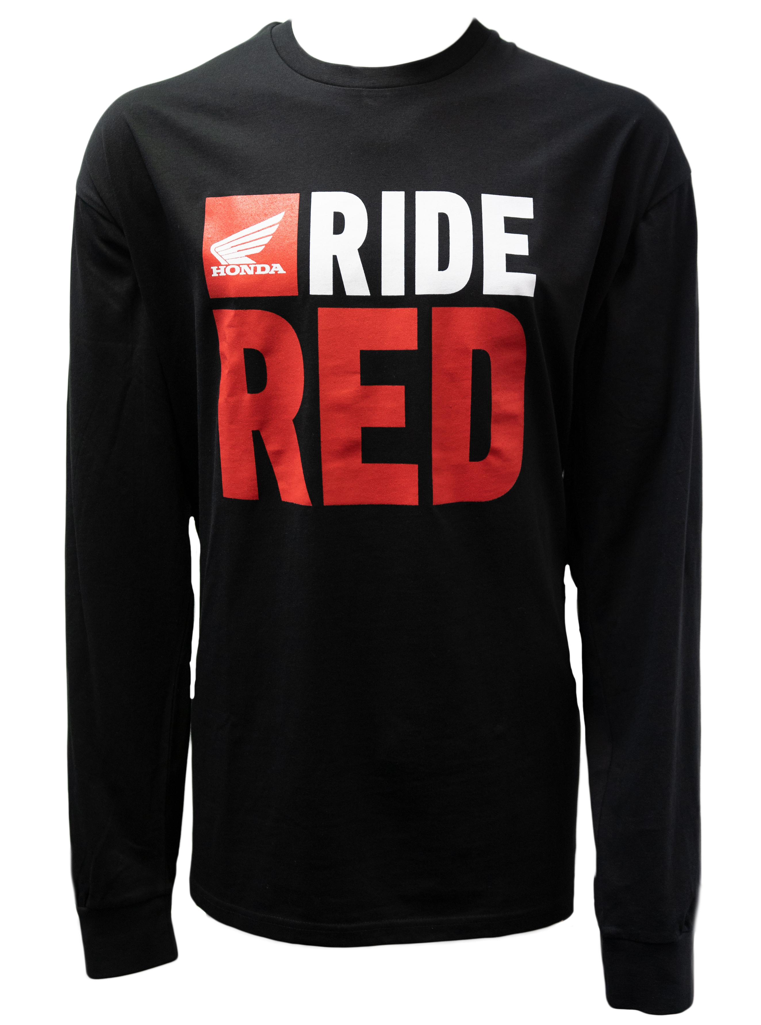 Honda Ride Red Long-Sleeve T-Shirt
