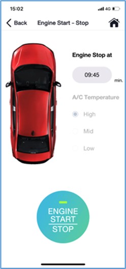 Honda Connect A/C Temperature Start Time