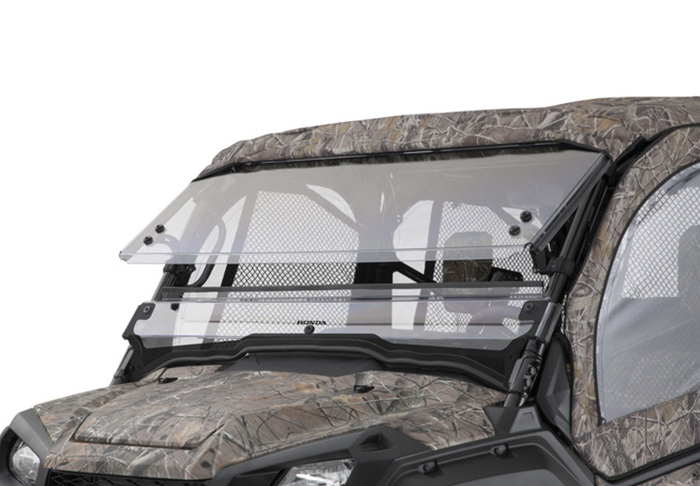 Two Piece Hard Coat Poly Windscreen