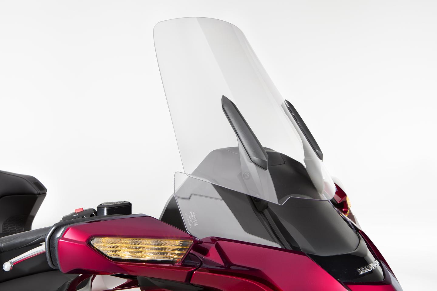 Tall windscreen