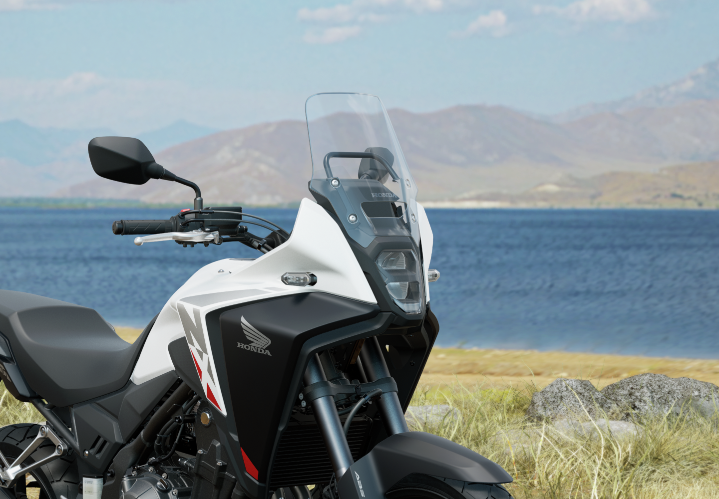 Redesigned windscreen