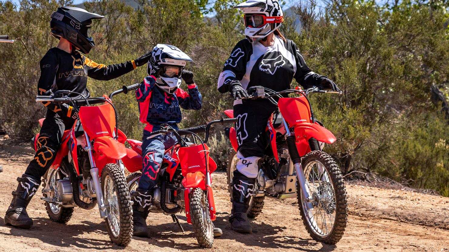 honda motocross bikes for kids