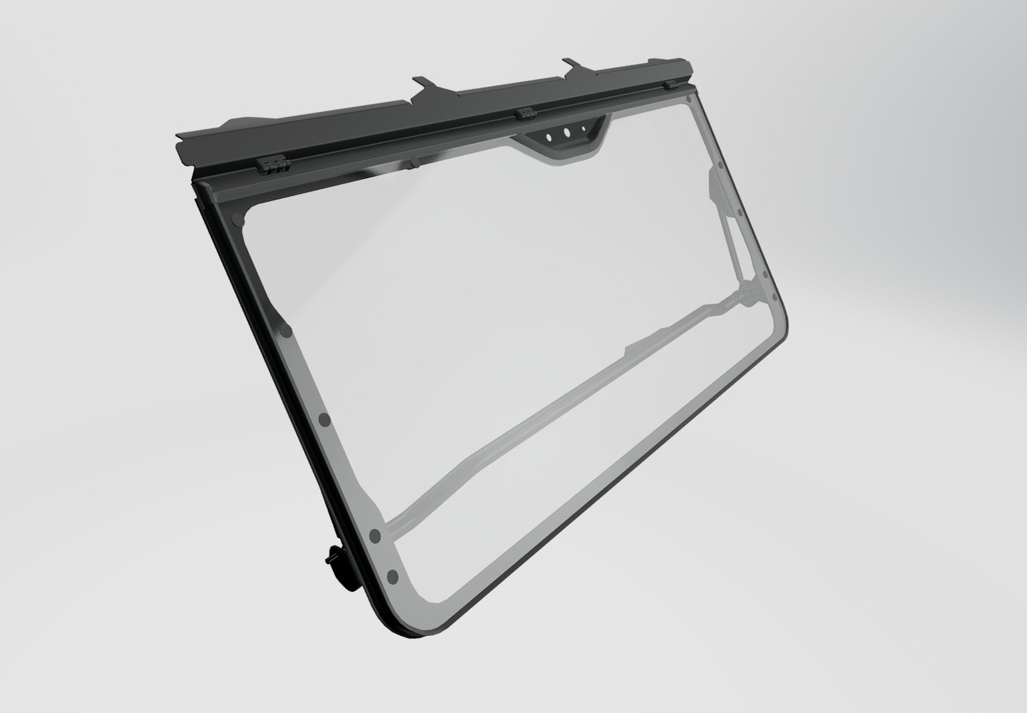 Tip-Out Glass Windshield