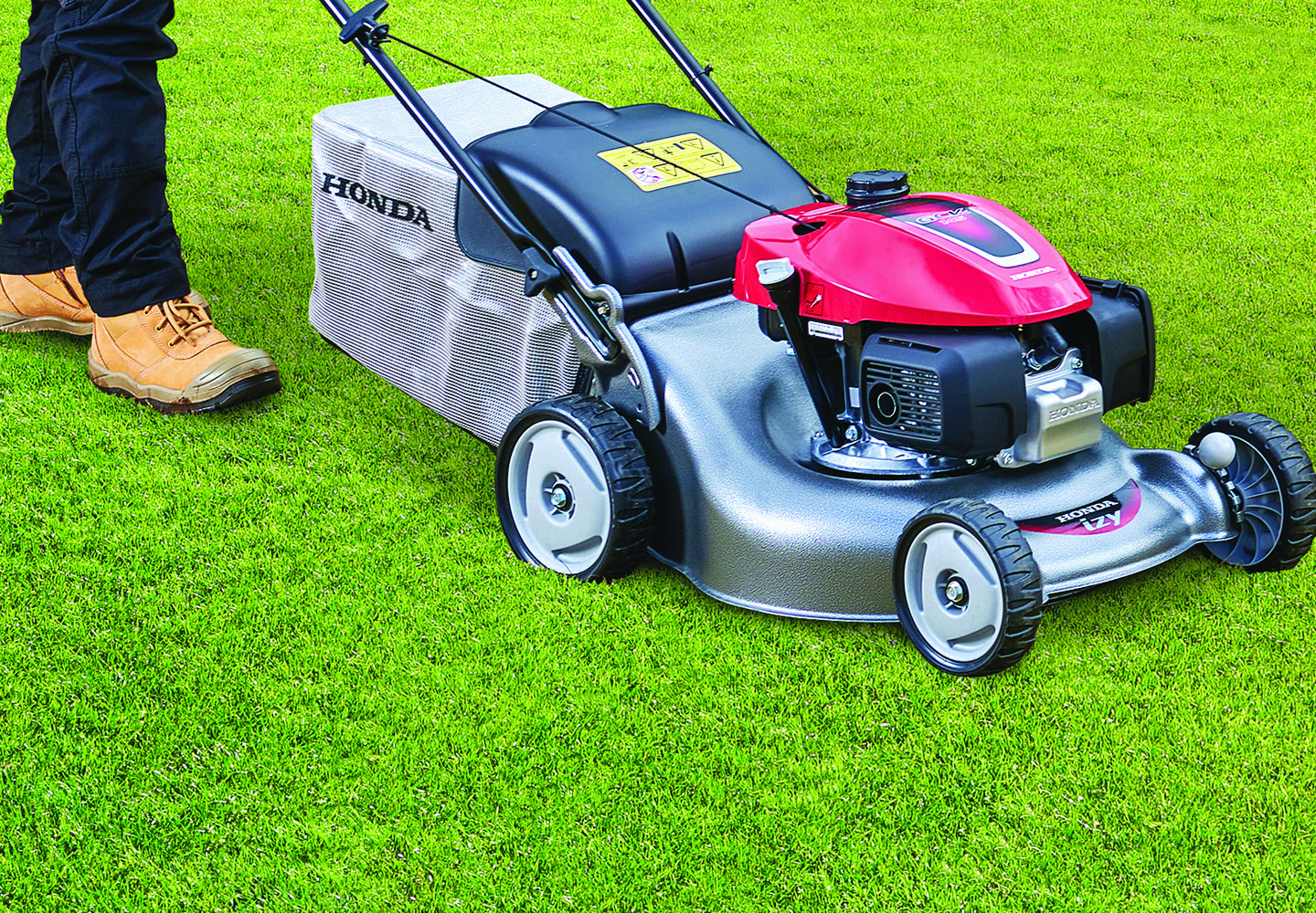 Honda izy hrg 416 pk petrol lawn discount mower