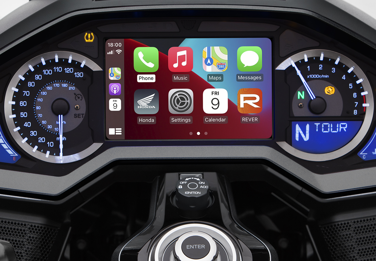 Goldwing dash and infotainment
