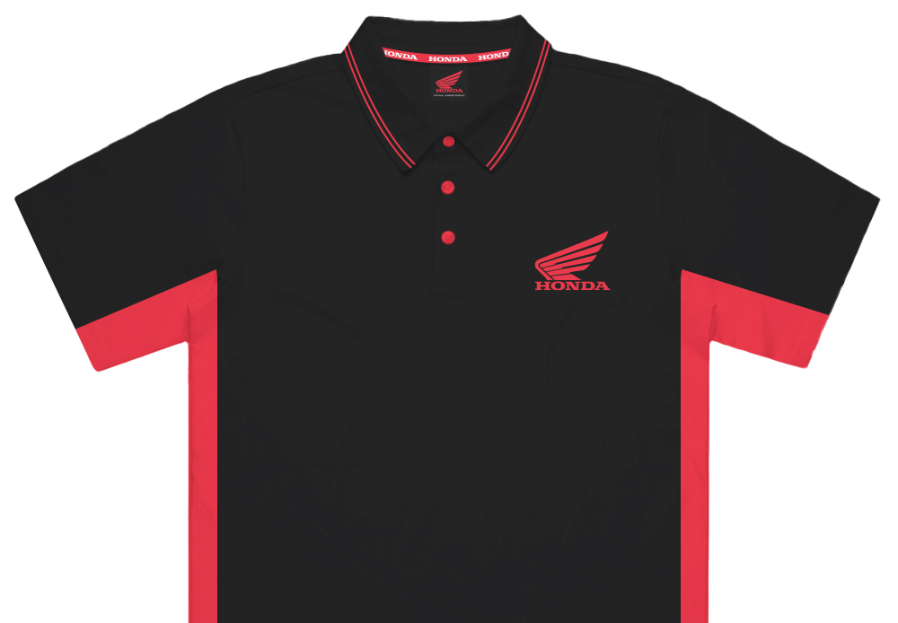 Honda Red Side Panel Polo