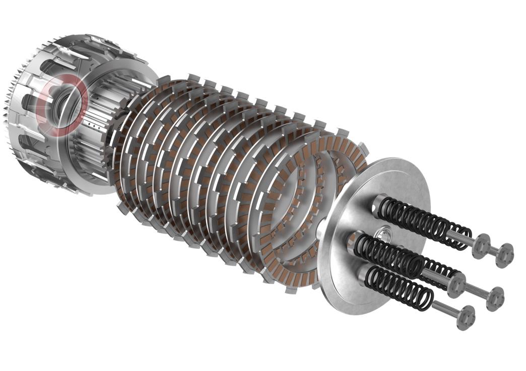 Nine-plate clutch assembly