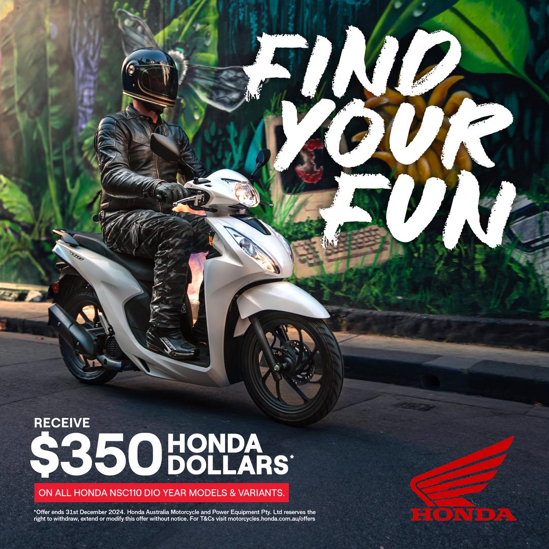 Honda NSC110 Dio - Find your fun campaign