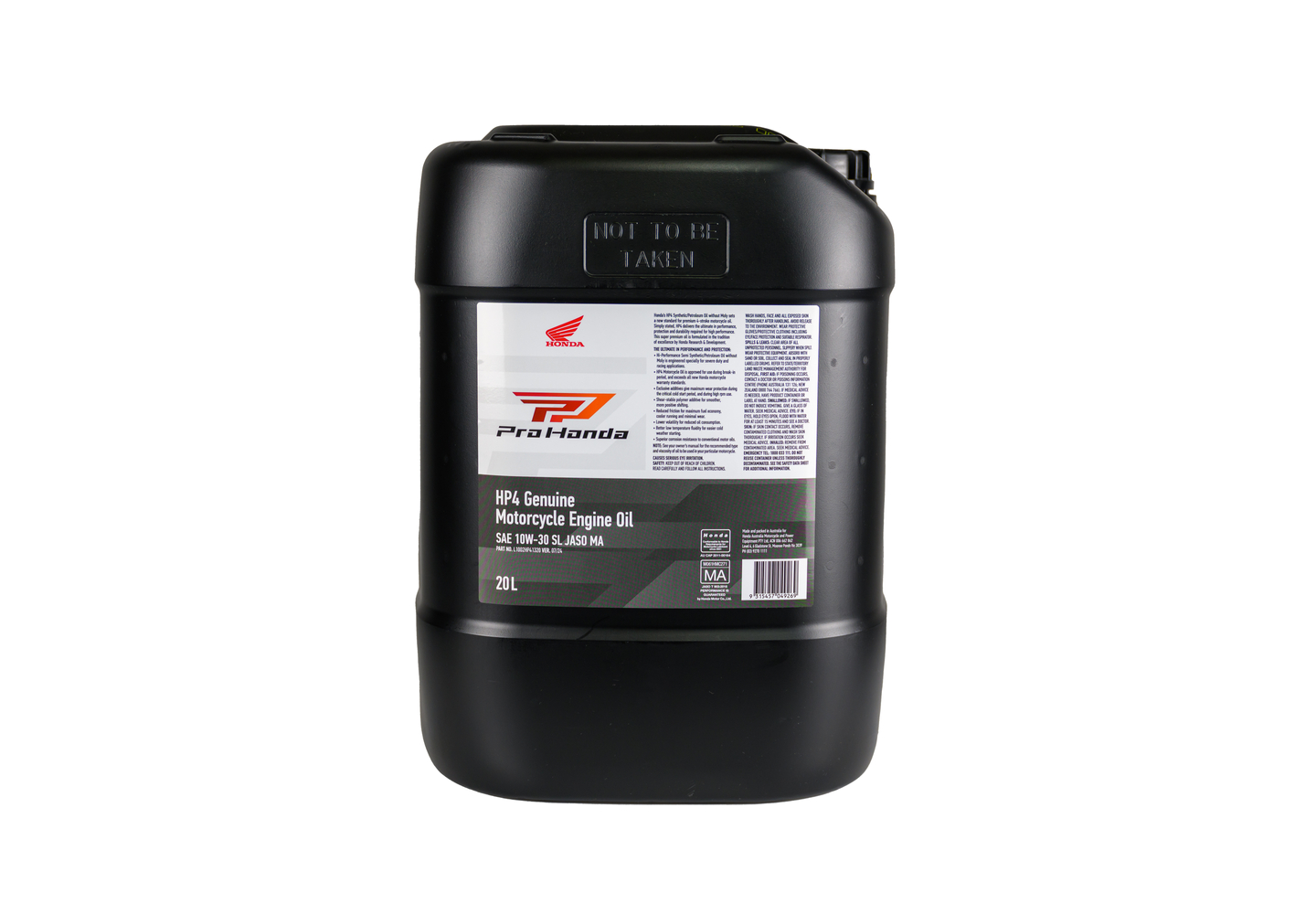 Pro Honda HP4 10W-30 Engine Oil (20L)